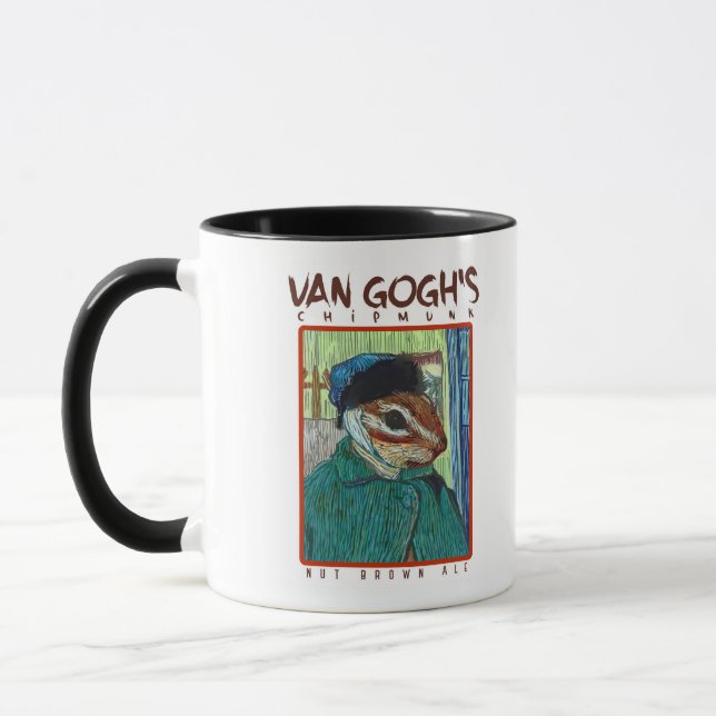 Van Gogh's Chipmunk Mug (Left)