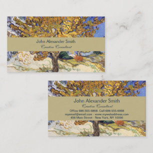 Van Gogh's Classic Painting Mulberry Tree Business Card