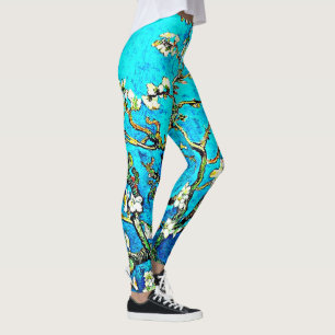 Van Gogh's famous, Almond Blossoms Leggings