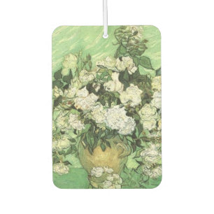 Van Gogh's Flowers in Vase Car Air Freshener