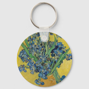 Van Gogh's Iris Key Ring