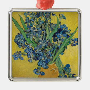 Van Gogh's Iris Metal Tree Decoration