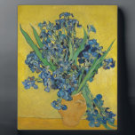 Van Gogh's Iris Plaque<br><div class="desc">Vincent Van Gogh's masterpiece:iris</div>