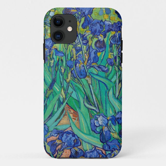 Van Gogh's Irises Case-Mate iPhone Case (Back)