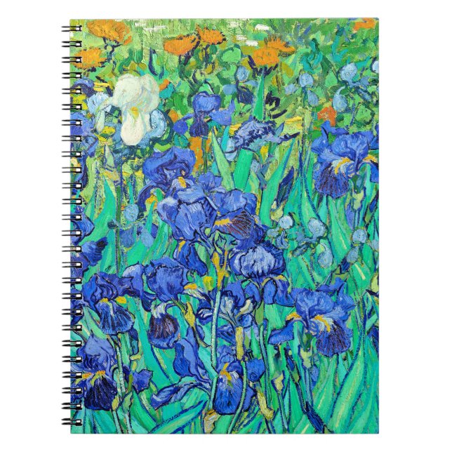 Van Gogh's Irises Notebook (Front)