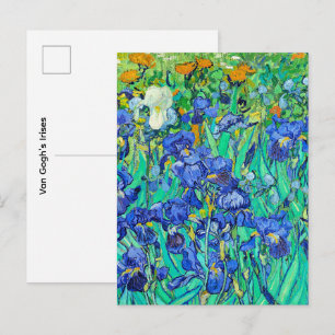 Van Gogh's Irises Postcard