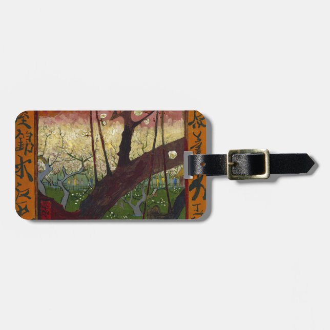 Van Gogh's Japonaiserie after Hiroshige Luggage Tag (Front Horizontal)