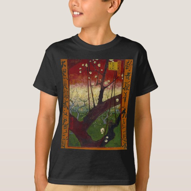 Van Gogh's Japonaiserie after Hiroshige T-Shirt (Front)