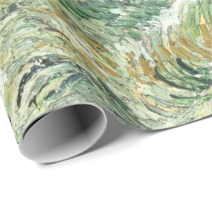 Van Gogh's Landscape from Saint-Rémy Wrapping Paper