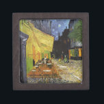Van Gogh's Night Cafe Keepsake Box<br><div class="desc">Post-Impressionist Painter Artist Vincent Van Gogh's Great Artworks and Paintings - Cafe Terrace at Night</div>