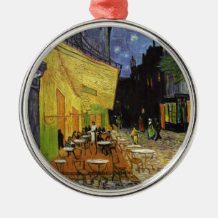 Van Gogh's Night Cafe Metal Tree Decoration