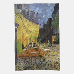 Van Gogh's Night Cafe Tea Towel