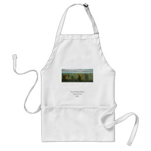 Van Gogh's Peasants or Farmers Planting Potatoes Standard Apron