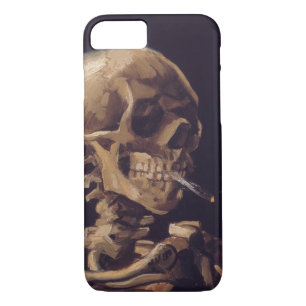 Van Gogh's Skeleton with Burning Cigarette iPhone 8/7 Case