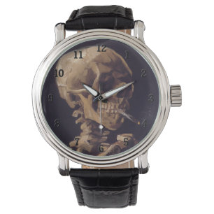 Van Gogh's Skeleton with Burning Cigarette Watch