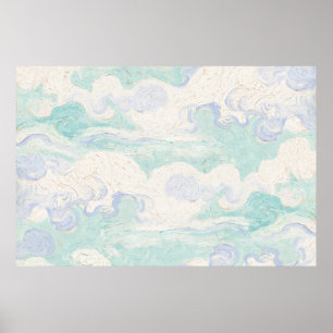 Van Gogh's sky background      Poster