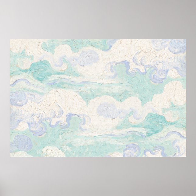 Van Gogh's sky background      Poster (Front)