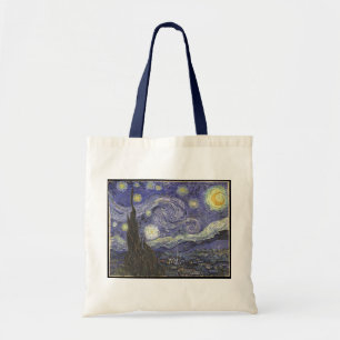 Van Gogh's Starry Night Classic Painting Tote Bag
