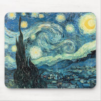 Van Gogh's "Starry Night" Mousepad