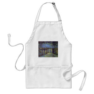 Van Gogh's Starry Night Painting Standard Apron
