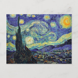 Van gogh's STARRY NIGHT Postcard