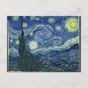 Van Gogh's Starry Night Postcard