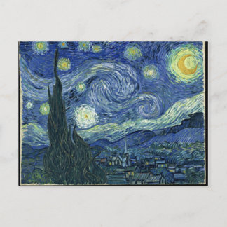 Van Gogh's Starry Night Postcard