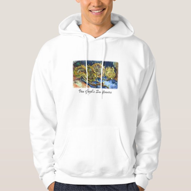 Van Gogh's Sunflowers Hoodie (Front)