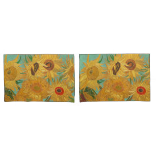 Van Gogh's Sunflowers Pillowcase