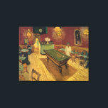 Van Gogh's The Night Café (Le Café de nuit) 1888 Canvas Print<br><div class="desc">A classic artwork that has passed into the public domain and makes wonderful gifts and other products. Van Gogh himself wrote about this painting, which has become one of his iconic works: "I have tried to express the terrible passions of humanity by means of red and green. The room is...</div>