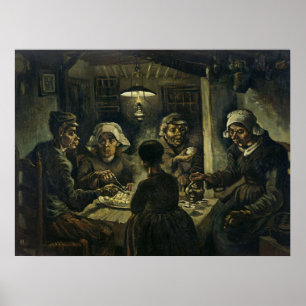 Van Gogh's The Potato Eaters Poster