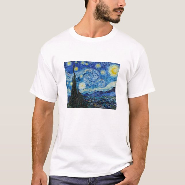 Van Gogh's The Starry Night T-Shirt (Front)