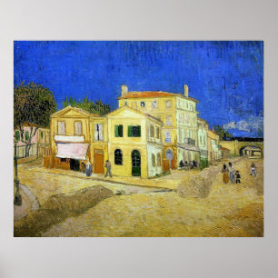 van Gogh's Yellow House (Vincent's house at Arles) Poster