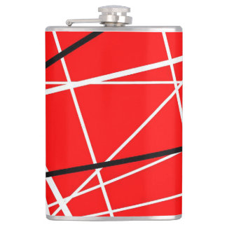 Van Halen Stripes Vinyl Petaca Hip Flask
