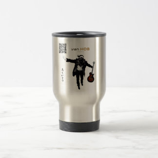 van HOB , Tasse, Gitarre, Fan Mattglastasse Tasse Travel Mug