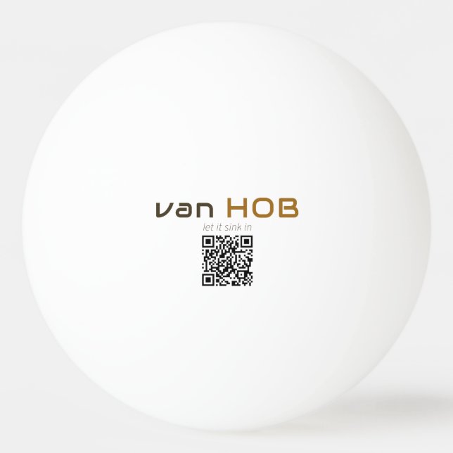 van HOB Tischtennis Ball , Waldhorn (Back)
