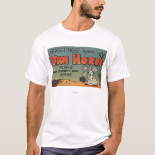 Van Horn, Texas (Jackrabbit & Crow) T-Shirt