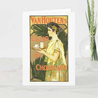 Van Houten's Cacao en Chocolade 1899 Card