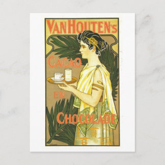 Van Houten's Cacao en Chocolade 1899 Postcard