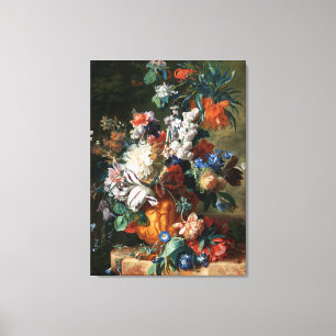 Van Huysum’s Bouquet of Flowers canvas print