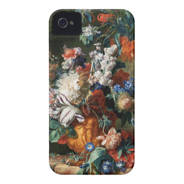 Van Huysum’s Bouquet of Flowers iPhone case (Back)