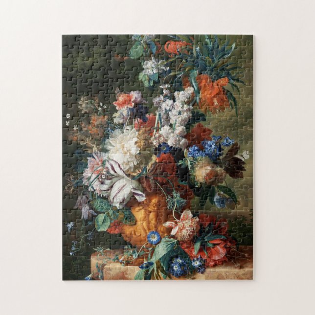 Van Huysum’s Bouquet of Flowers puzzle (Vertical)