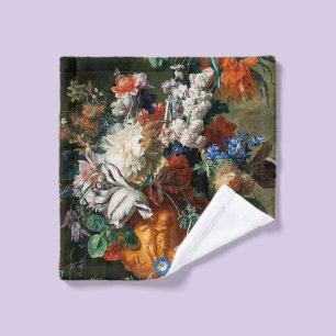 Van Huysum’s Bouquet of Flowers wash cloth