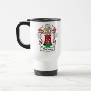 Van Ingen Family Crest Travel Mug