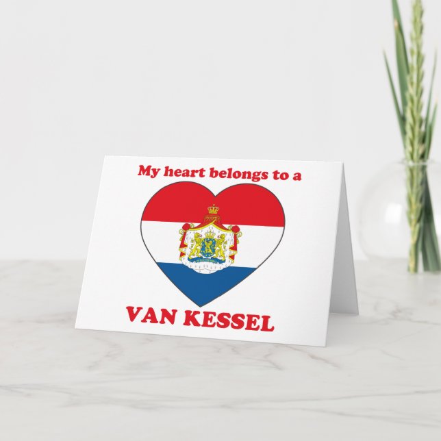 Van Kessel Holiday Card (Front)