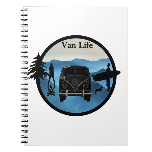 Van life and adventure notebook (Front)