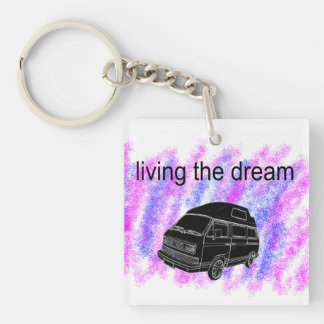 Van life camper van key ring