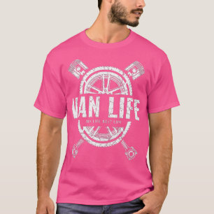 Van Life Clothing Retro Vintage Van Dwellers Vanli T-Shirt