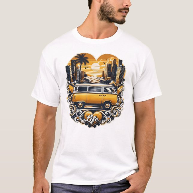 Van Life Explore 002 T-Shirt (Front)