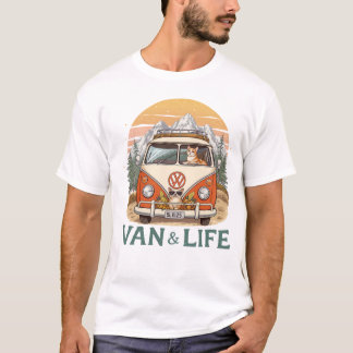 Van Life Paws Adventure T-Shirt